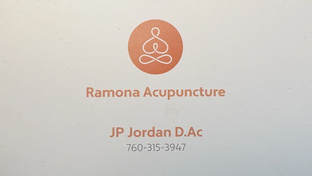 Ramona Acupuncture JP Jordan San Diego Country Estates Ramona CA